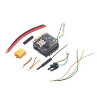 RacerCube Integrated F3 EVO Flight Controller 4in1 20A ESC Frsky 8CH PPM SBUS Receiver MWOSD with PDB for FPV