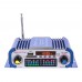 HiFi HY601 Digital Car Stereo Power Amplifier Audio Music Player Dual Channel Support USB SD FM