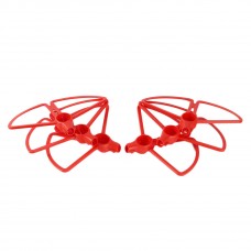 YUNEEC Typhoon H480 Propeller Guard Bumper Quick Release for Quadcopter Drone Red 6Pcs  
