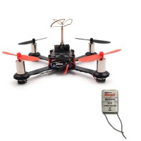 QX110 110mm FPV Racing Drone 4 Axis Quadcopter Carbon Fiber with F3 Flight Controller Camera DSM Receiver