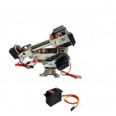 6DOF Mechanical Robot Arm Manipulator Arm with Servo for Robotics Arduino Raspberry Assembled