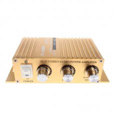 SON8251B Car HIFI Stereo Power Amplifier 180W+180W DC12V Audio MP3 Player
