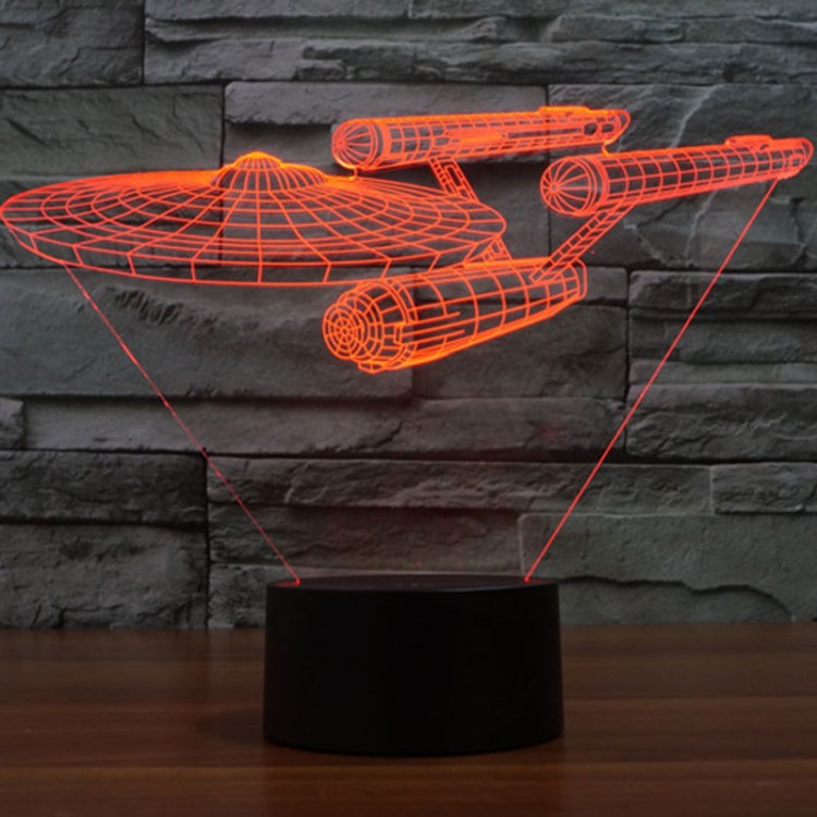 star trek enterprise desk lamp