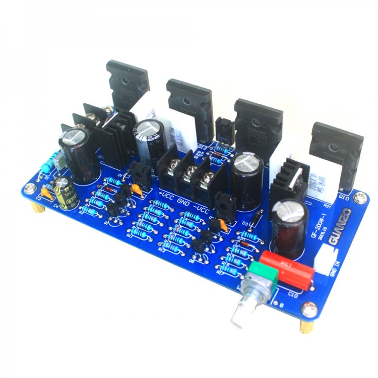 HIFI Audio Power Amplifier Board 200W Toshiba Tube 5200 1943 DIY Kit ...