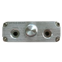 Little Bear B4 Audio Amplifier HiFi Portable Vacuum Valve Tube Headphone AMP Silver