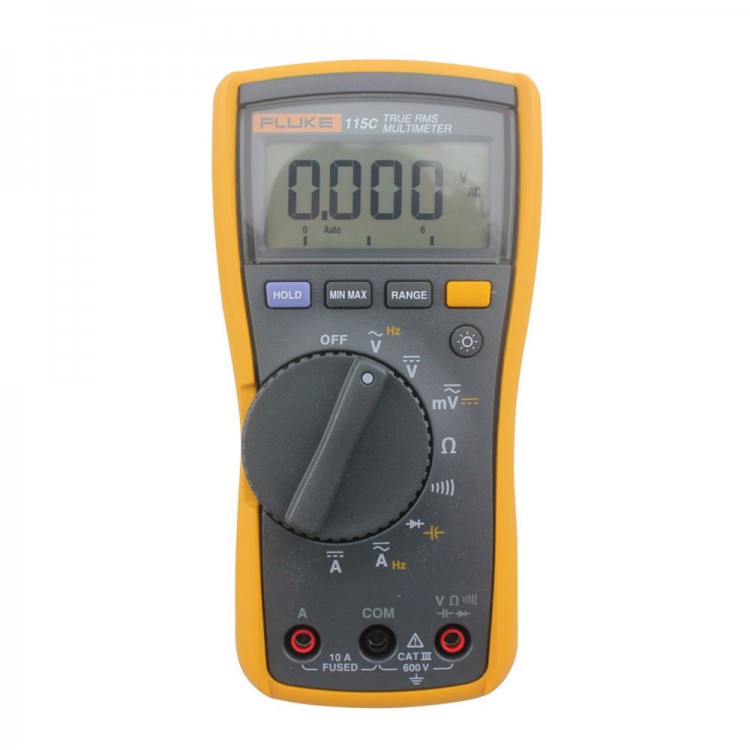 LUKE F115C LCD Display Digital Multimeter Voltage Resistance ...