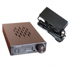 I.AM.D V200 Digital Audio Amplifier Headphone Amp 150Wx2 CM6631A 24Bit 192KHz Input USB Optical Coaxial AUX OLED Black