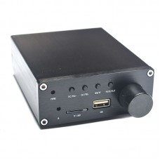 Breeze Audio TPA3116 Digital Power Amplifier TF USB MP3 WAV Music Player Car Audio AMP 2x50W