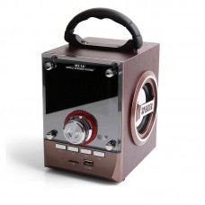 AWLE MS-18 Audio Player Speaker Bluetooth Subwoofer FM Radio Support TF U-Disk Card