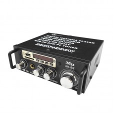 HIFI Stereo Power Amplifier Audio Player 30W+30W Dual Channel Support USB SD Card FM