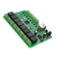 8 Channel 250V AC10A Relay Network IP Relay Web Relay Dual Control Ethernet RJ45 Interface Board Module