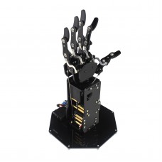 uHand Bionic Robot Hand Palm Mechanical Arm Five Fingers with Control System for Robotics Teaching Training