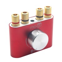 Mogu 30Wx2 Mini Bluetooth Amplifier HIFI Audio 2.0 Channel Amp for Subwoofer Bookshelf Loudspeaker-Red