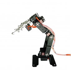6DOF Mechanical Robot Arm Frame Clamp Claw Mount for Robotics Arduino Raspberry
