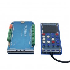 6 AXIS CNC 2000KHz USB Mach3 Card Controller Stepper Motor Driver+Mach3 Remote Control Handwheel