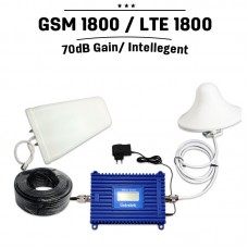 GSM 1800 LTE 1800mhz 70dB Intelligent Control Mobile Repeater Phone Cell Phone Signal Booster Amplifier Extender