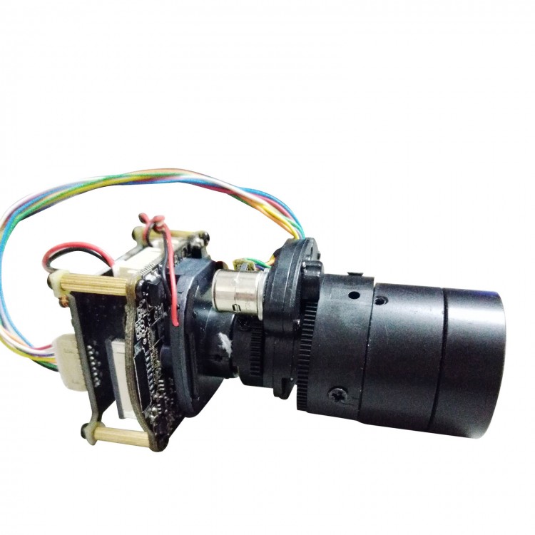 5-50mm H.265 IP Camera 4MP PTZ Control Motorized Zoom Lens 1/3