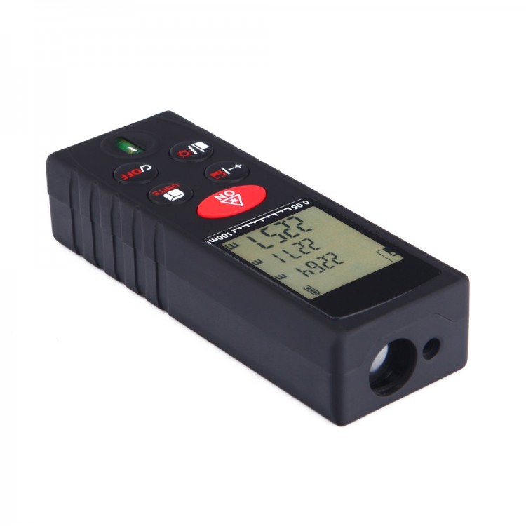 KXL-D100 Digital Laser Distance Meter 100m Range Finder Level Ruler ...