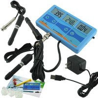 Six In One PHT-027 °C °F ORP mV EC CF TDS Meter Water Quality Monitor Tester Thermometer