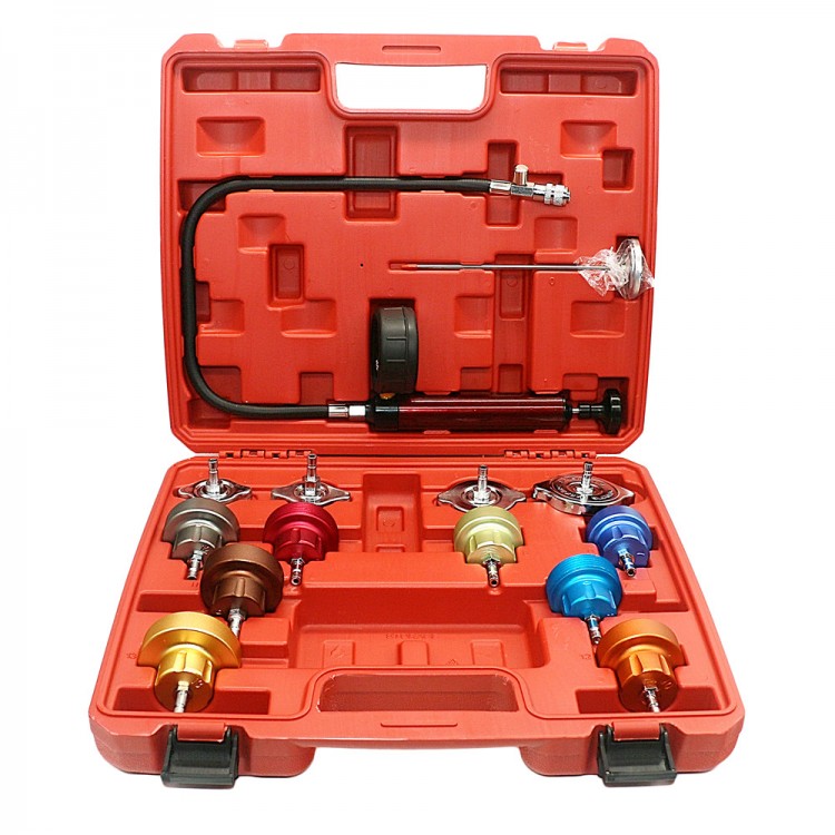 Universal Automobile Radiator Pressure Tester Kit Water Tank Leak ...