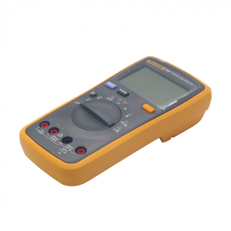 FLUKE 15B+ F15B+Digital Multimeter Meter Auto Range AC DC Voltage ...