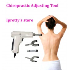 Electric Chiropractic Adjusting Tool Therapy Spine Activator Correction Massager White