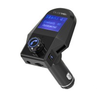 M8S Wireless Bluetooth  Car Charger FM Transmitter Hands-free Audio MP3 Player 