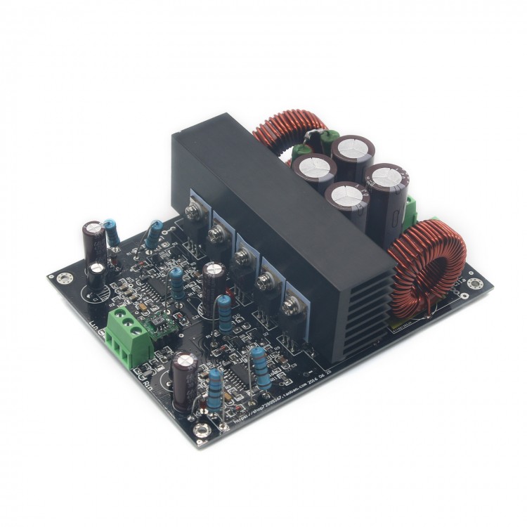 HIFI Digital Power Amplifier Board Dual Channel Class D 350W*2 IRS2092 ...