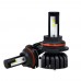 9004/HB1 CSP LED Headlights Bulbs Car Fog Lamps 6000K IP65 Waterproof 8000LM