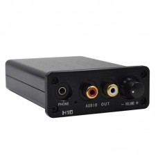 ZL H10 Decoder DAC Audio Converter Amp USB Computer Sound Card Headphone Amp 24BIT 192Khz Black
