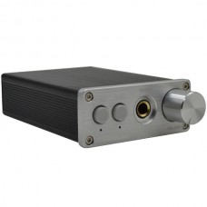 ZHI LAI T6 Aluminum Audio Decoder DAC Headphone Amplifier Fiber Coaxial Input 24BIT96KHZ White
