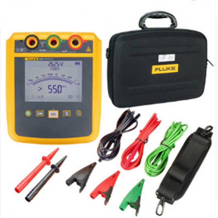 FLUKE F1535 Insulation Resistance Tester 2500V 2mA Circuit Detection ...