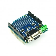 RS232 RS485 Shield for Arduino Convert UART RS232 RS485 Communication Module 