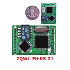 ZQWL-EthRS-Z1 Module Server 2-channel TTL to Network 485 232 Modbus TCP to Modbus RTU
