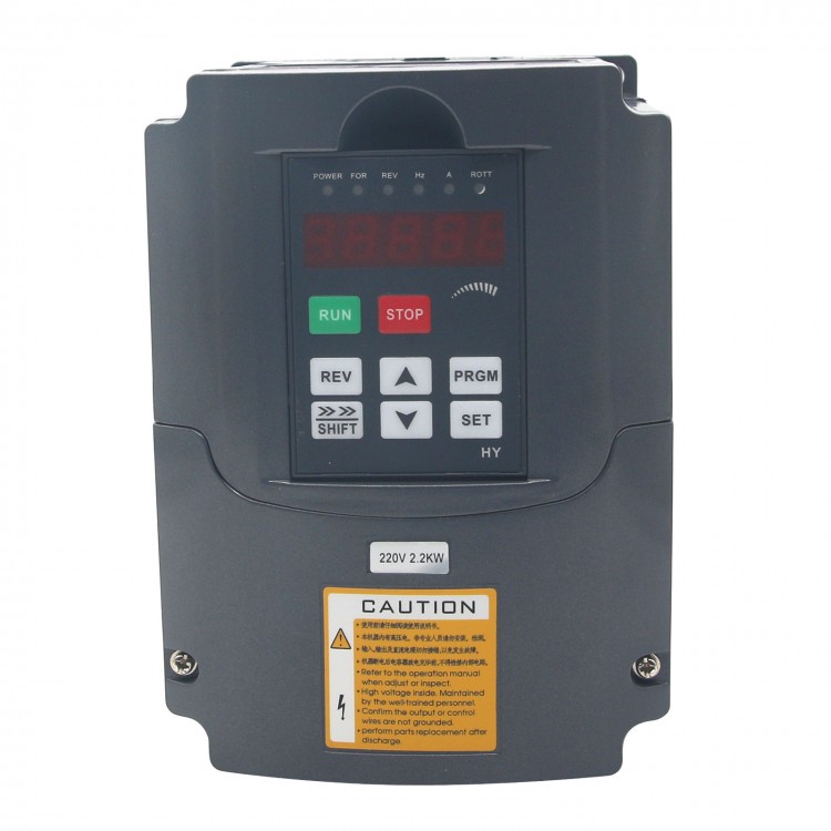 3HP 2.2KW 220V Variable Frequency Drive Inverter VFD 3HP 10A - Free ...