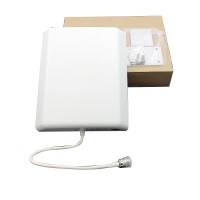 Indoor Wall Mount Panel Antenna 800-2500MHz for Mobile Signal Repeater 