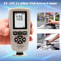 EC-770 Professional LCD Digital Coating Film Paint Thickness Gauge Meter G0