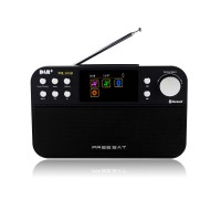 Freesat DR-103b Portable Digital Radio Receiver 2.4" LCD Color Display Receptor Support DAB+/FM/+BT 