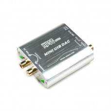 Z2 USB Sound Card Decoder Mini USB DAC Fiber Coaxial Input Earphone Output  