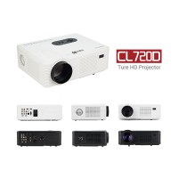 CL720D LCD LED Home Theater Projector 3000 Lumens True HD 1280x800 1080P USB/TV