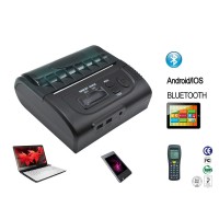 POS8002 8002DD 80mm Thermal Portable Bluetooth Receipt Printer 90mm/S Android + ISO System