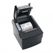 80mm POS Dot Receipt Paper Barcode Thermal Printer USB/LAN Port