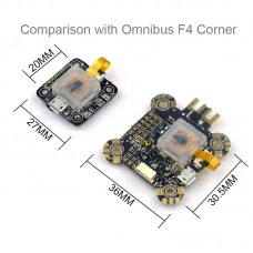 Omnibus F4 Corner Nano Flight Controller Board ICM20608/MPU-6000 for RC FPV Racing Drone