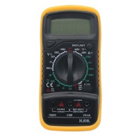 Digital Multimeter AC DC Voltmeter Ammeter Ohmmeter Volt Tester Meter XL-830L