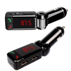 Bluetooth BC06 Car MP3 Player FM Transmitter Radio Handfree Calling Dual USB
