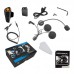 BT-S2 Bluetooth Motorcycle Helmet Intercom Interphone Headset FM Radio Earphone 