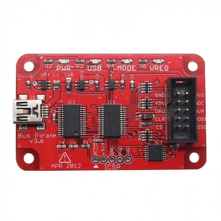 Bus Pirate V3.6 Universal Serial Interface Module USB 3.3-5V for ...