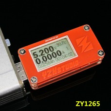 USB 2.0 LCD Power Monitor Tester Voltage Current YZXstudio ZY1265 QC 3.0 18-bit Power Meter