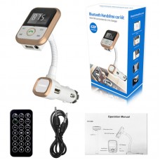 Bluetooth Car Kit FM Transmitter MP3 Player Handsfree Wireless Radio Adapter USB Charger