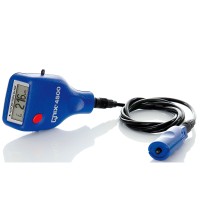 QNix 4500 Quanix Paint Meter/Gauge w/ integrated Cable FNF 200/120 Mil Probe Fe/NFe